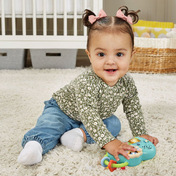 Baby 4 - in - 1 Tummy Time Fawn, Sensory Animal Baby Pillow with Lights - My Little Thieves