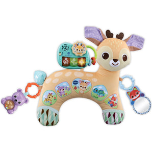 Baby 4 - in - 1 Tummy Time Fawn, Sensory Animal Baby Pillow with Lights - My Little Thieves