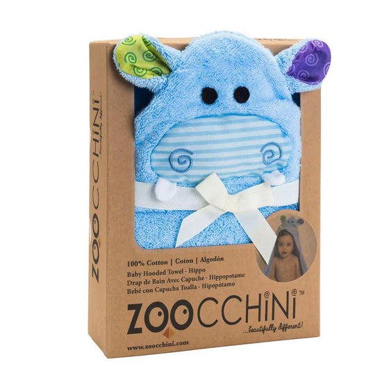 Baby Bath Hooded Towel - Henry the Hippo - My Little Thieves