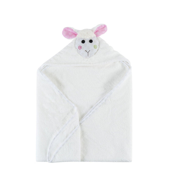 Baby Bath Hooded Towel - Lola the Lamb - My Little Thieves