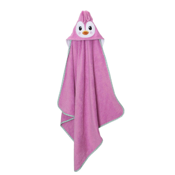 Baby Bath Hooded Towel - Penny the Penguin - My Little Thieves