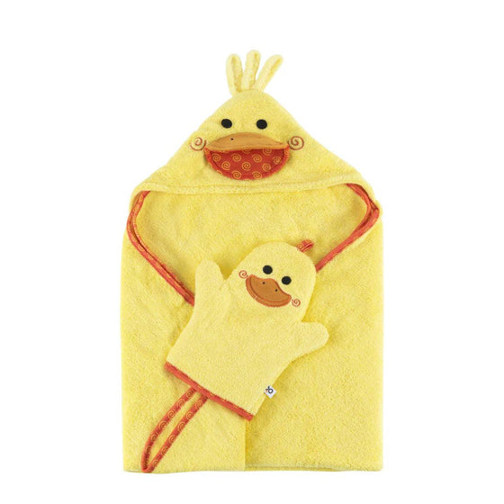 Baby Bath Mitt Sponge - Puddles the Duck - My Little Thieves