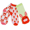 Baby Terry 3 pc Socks set - Bella The Bunny (0-24 M) - My Little Thieves