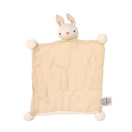 Baby Threads Cream Bunny Comforter - My Little Thieves