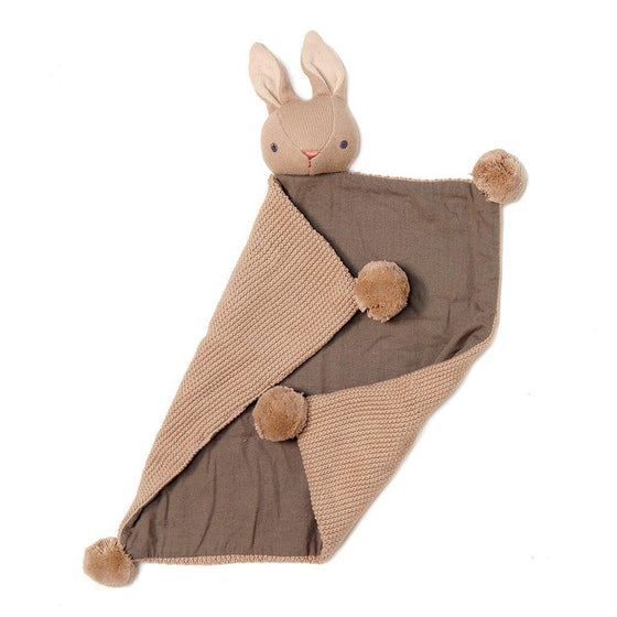 Baby Threads Taupe Bunny Comforter - My Little Thieves