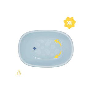 Badabulle Baby Whale Bathtub with Drain Plug