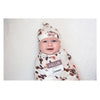 Bamboo Hat + Swaddle blanket - Eucalyptus - My Little Thieves