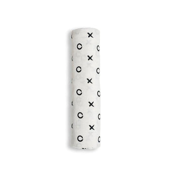 Bamboo Swaddle - Hugs & Kisses - My Little Thieves