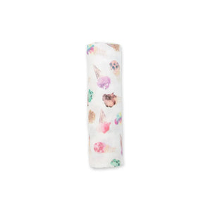 Eco Bamboo Baby Swaddle — Soft Muslin Wrap for Newborns