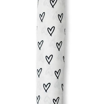 Bamboo Swaddle - Messy Hearts - My Little Thieves