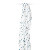Bamboo Swaddle - Navy Triangles - My Little Thieves