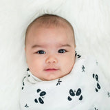 Bamboo Swaddle - Panda - My Little Thieves