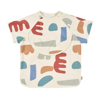 Beaba 2 In 1 Bib With Removable Sleeves | Full Coverage Mealtime Protection - My Little Thieves