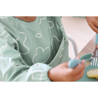 Beaba 2 In 1 Bib With Removable Sleeves | Full Coverage Mealtime Protection - My Little Thieves