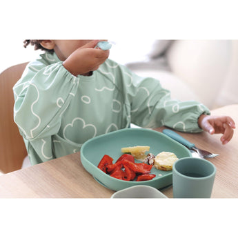 Beaba 2 In 1 Bib With Removable Sleeves | Full Coverage Mealtime Protection - My Little Thieves