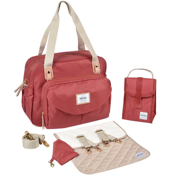 Beaba Geneva Ii Changing Bag With Pouch | Parent Bag - My Little Thieves
