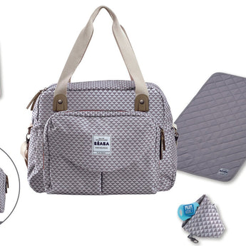 Beaba Geneva Ii Changing Bag With Pouch | Parent Bag - My Little Thieves