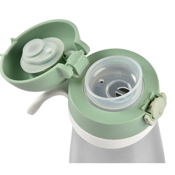 Beaba Stainless Steel Bottle 350ml With Handle | Kids Hydration - My Little Thieves