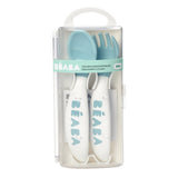 Beaba Training Fork And Spoon Set 2nd Stage | Toddler Cutlery - My Little Thieves