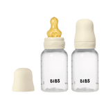 Bibs Baby Bottle Round Latex 150ml Slow Flow 2 Pack | Feeding - My Little Thieves