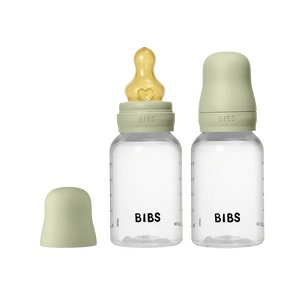 Bibs Baby Bottle Round Latex 150ml Slow Flow 2 Pack | Feeding - My Little Thieves