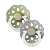 Bibs Boheme Glow Latex Pacifiers 2 Pack | Night Soother - My Little Thieves