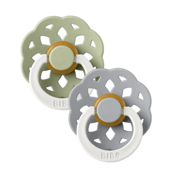 Bibs Boheme Glow Latex Pacifiers 2 Pack | Night Soother - My Little Thieves