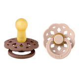 Bibs Boheme Natural Rubber Latex Pacifiers 2 Pack | Soother - My Little Thieves