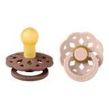 Bibs Boheme Natural Rubber Latex Pacifiers 2 Pack | Soother - My Little Thieves