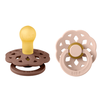 Bibs Boheme Natural Rubber Latex Pacifiers 2 Pack | Soother - My Little Thieves