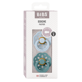 Bibs Boheme Natural Rubber Latex Pacifiers 2 Pack | Soother - My Little Thieves