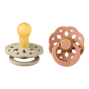 Bibs Boheme Natural Rubber Latex Pacifiers 2 Pack | Soother - My Little Thieves