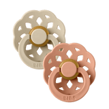 Bibs Boheme Natural Rubber Latex Pacifiers 2 Pack | Soother - My Little Thieves