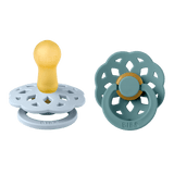 Bibs Boheme Natural Rubber Latex Pacifiers 2 Pack | Soother - My Little Thieves