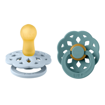 Bibs Boheme Natural Rubber Latex Pacifiers 2 Pack | Soother - My Little Thieves