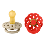 Bibs Boheme Natural Rubber Latex Pacifiers 2 Pack | Soother - My Little Thieves