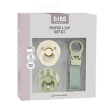 Bibs Colour Pacifier & Loop Clip Gift Set 0 6 Months | Gift - My Little Thieves