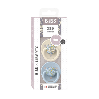 Bibs De Lux Silicone Pacifiers 2 Pack | Premium Soother - My Little Thieves