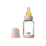 Bibs Glass Baby Bottle 120ml Slow Flow 1 Pack | Newborn Feeding - My Little Thieves