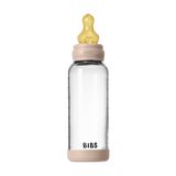 Bibs Glass Baby Bottle 240ml Medium Flow 1 Pack | Feeding - My Little Thieves