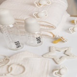 Bibs Muslin Cloth Swaddle 2 Pack 70x70cm Organic Cotton - My Little Thieves