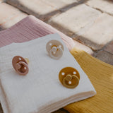 Bibs Muslin Cloth Swaddle 2 Pack 70x70cm Organic Cotton - My Little Thieves