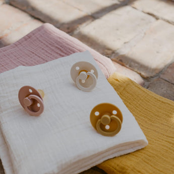 Bibs Muslin Cloth Swaddle 2 Pack 70x70cm Organic Cotton - My Little Thieves