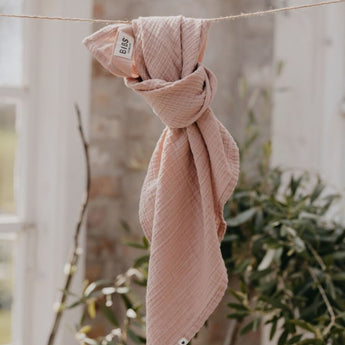 Bibs Muslin Cloth Swaddle 2 Pack 70x70cm Organic Cotton - My Little Thieves