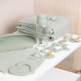 Bibs Muslin Cloth Swaddle 2 Pack 70x70cm Organic Cotton - My Little Thieves