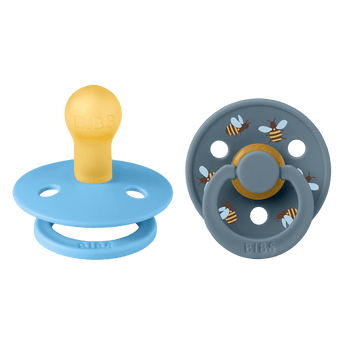 Bibs Pacifier Studio Colour 2 Pack Bumblebee Latex | Soother - My Little Thieves