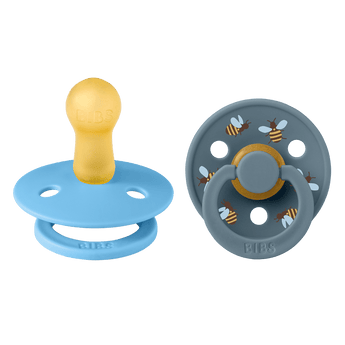 Bibs Pacifier Studio Colour 2 Pack Bumblebee Latex | Soother - My Little Thieves