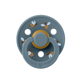 Bibs Pacifier Studio Colour 2 Pack Bumblebee Latex | Soother - My Little Thieves