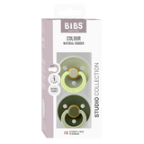 Bibs Pacifier Studio Colour 2 Pack Fusion Latex | Soother - My Little Thieves