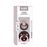 Bibs Pacifier Studio Colour 2 Pack Fusion Latex | Soother - My Little Thieves